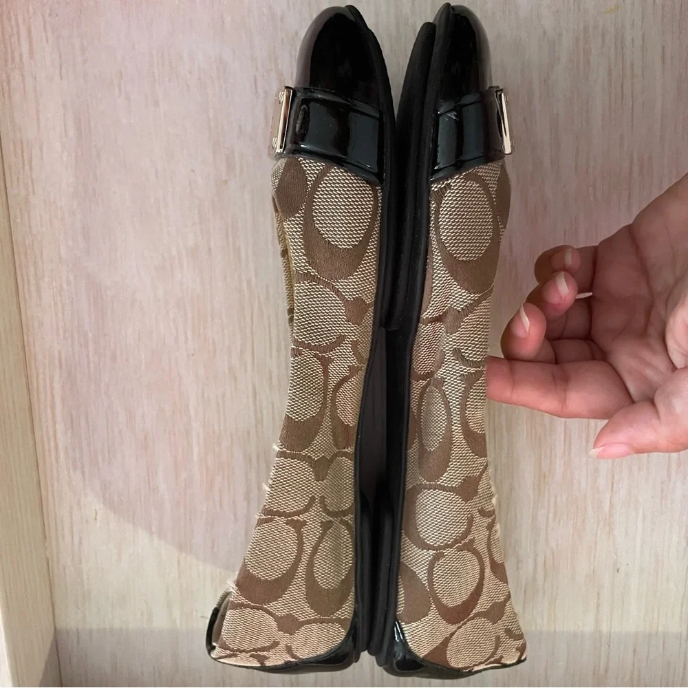 Coach London signature ballet flat size 6 - Picture 3 of 13